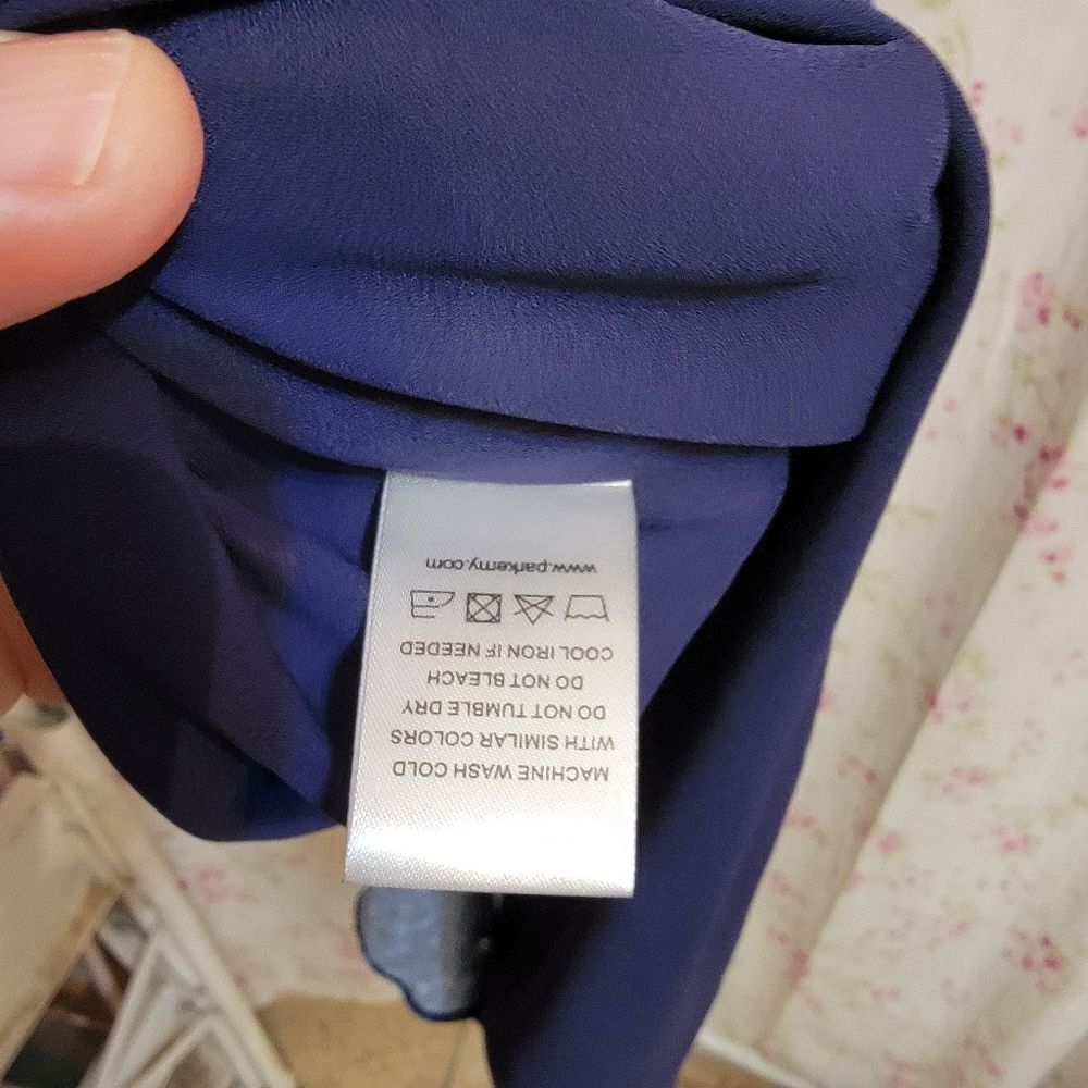 Parker Midnight Blue High Low Dress - Picture 6 of 10